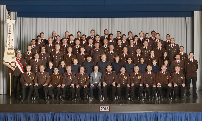 Gruppenfoto der Mannschaft